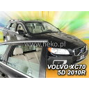 【M 039 s】VOLVO ボルボ V70 エステート XC70 SUV BB (2007-2017) HEKO ドアバイザー サイドバイザー 1台分 (フロント リア) ヘコ フロントバイザー リアバイザー ダークスモーク アクリル樹脂 社外品 外装 パーツ 部品 雨避け セット 331255 458262681827