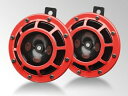 【M's】 HELLA スーパー トーン ホーン 051209 汎用品 12V車専用 ホーン2ピースセット ヘラ Super Tone Horn Set リレー...