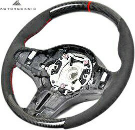 【M’s】 BMW F97 X3M F98 X4M G01 X3 G02 X4 / AUTO TECKNIC リプレイスメント カーボン ステアリング ..