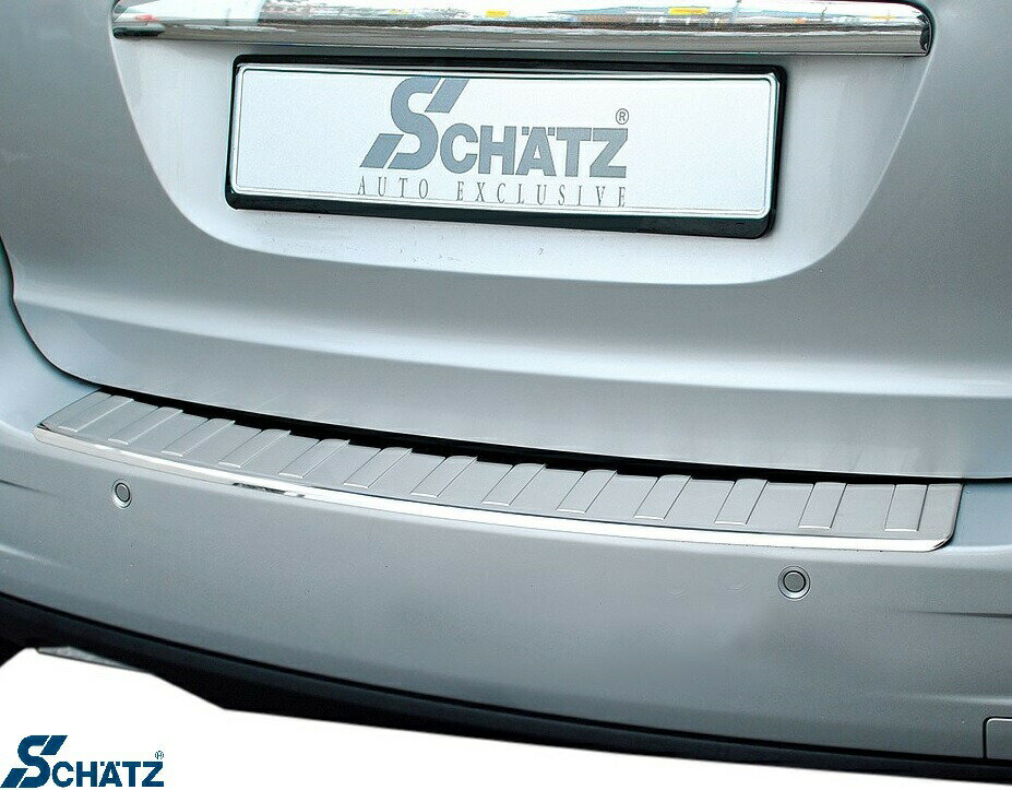 【M’s】 W164 ベンツ AMG Mクラス (2005y-2011y) SCHATZ シェッツ バンパープロテクター カスタム エアロ パーツ 部品 外装 外観 改造 社外 正規 エクステリア SUV メルセデス ML350 ML550 ML63 MLクラス トランク リア リヤ ステンレス ガード 傷防止 8000164 SC8000164