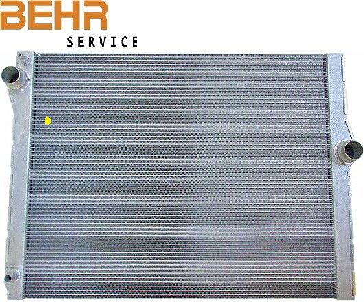 【M’s】 F01 F02 F03 F04 BMW 7シリーズ V8 V12 (2009y-2015y) BEHR ラジエーター ラジエター (4穴タイプ) OEM 社外品 パーツ 部品 エンジン 水回り 補修 750i 750Li 760Li ActiveHybrid7 1711-7570-093 17117570093