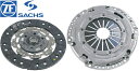 【M's】 アルファロメオ ブレラ 939 (2006.1-2011.5) ZF SACHS クラッチキット クラッチセット OEM パーツ 部品 ザックス 補修 修理 故障 消耗品 ALFAROMEO Brera アルファブレラ クラッチディスク 3000-970-016 3000970016 55212335 71747678