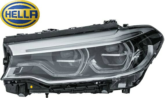 【M's】 G30 G31 F90 BMW 5シリーズ 前期 523i 523d 530i 530e 540i M5 (2017.3-2020.5) HELLA LED ヘッドライト ヘッドランプ 左側 L 左 純正OEM 社外品 パーツ 部品 電装品 ライト ランプ 1LX354836131 6311-7214-963 63117214963