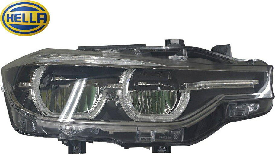 【M’s】 F30 F31 BMW 3シリーズ LCI 後期 (2015-2019) HELLA LED ヘッドライト ヘッドランプ 右側 右 R 純正OEM ヘラ 純正同等品 社外品 パーツ 部品 ライト レンズ ビーエムダブリュー 318i 320i 320d 330i 330e 340i セダン ツーリング ワゴン 63117419632 6311-7419-632