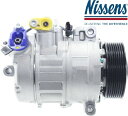 【M's】 F25 BMW X3 xDrive28i (2011.1-2012.10) NISSENS エアコンコンプレッサー ACコンプレッサー 社外 パーツ 部品 補修 社外品 エックススリー SAV SUV A/Cコンプレッサー クーラーコンプレッサー 890358 6452-9211-496 64529211496