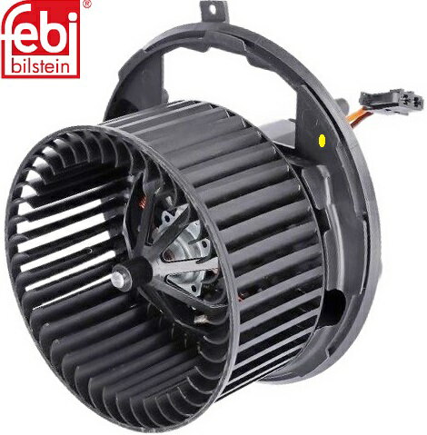 【M’s】 VW イオス 1F ザ・ビートル 5C パサート 3C B6 B7 FEBI ブロアモーター ブロワモーター (レジスター無し) 純正OEM パーツ 部品 補修 フェビ ブロアーモーター ブロワーモーター フォルクスワーゲン 1K2-820-015H 1K2-820-015G 1K2820015H 1K2820015G