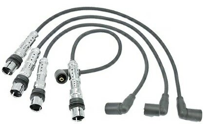 【M’s】 AUDI アウディ A1 8X (2010y-2018y) A3 8P (2003y-2012y) RIDEX製 プラグコード セット イグニッションケーブル 4本 (1台分) パーツ エンジン フォルクスワーゲン プラグコードセット 03F-905-409C 03F905409C 03F905430H 03F905430J 03F905430K 03F905430L