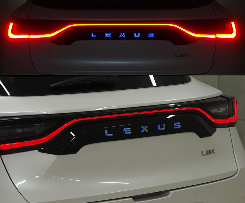【M's】 LEXUS レクサス LBX MAYH10 MAYH15 (2023.11-) Junack LEDトランスワード イルミネーション リアエンブレム用 (ブルー) ジュナック 社外 パーツ 部品 外装 カスタム ドレスアップ エクステリア イルミ 新型 現行 レクサスLBX LTW-L1B-NA LTW-L1B-WH LTW-L1B-BK
