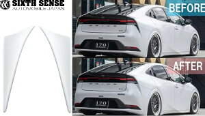 【M's】 トヨタ 60系 プリウス 前期 (2023-) SIXTH SENSE テールランプガーニッシュ 左右 ABS 未塗装 シックスセンス SIXTHSENSE エアロ パーツ 部品 外装 新型 改造 現行型 カスタム ドレスアップ TOYOTA 60 PRIUS 60プリウス 60prex012-nocl