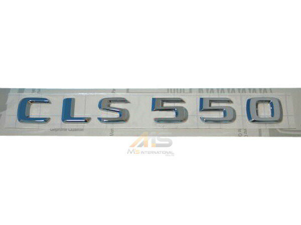 【M's】ベンツ W219 CLSクラス 純正品 CLS550 リアエンブレム（リヤエンブレム／トランクエンブレム）新品(A219-817-0715/A2198170715)