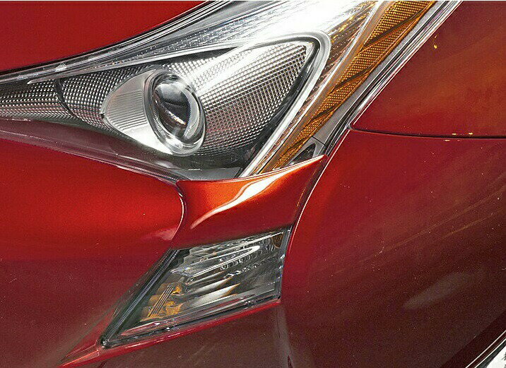【M's】トヨタ プリウス ZVW50/ZVW55（H27.12-）WALD ヘッドライトカバー（左右）／／社外品 新型 50系..