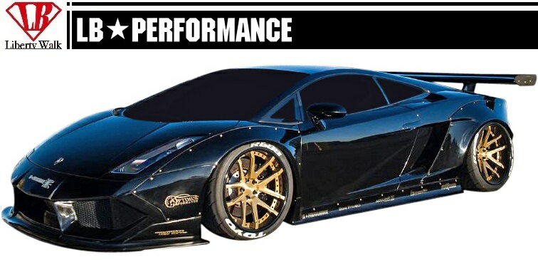 【M's】 ランボルギーニ ガヤルド LB☆PERFORMANCE エアロ フロント バンパー Type.2 ／／ F スポイラー ／Lamborghini Gallard LB-WORKS Body kit リバティウォーク 新品