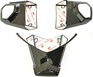 【M's】ランボルギーニ アヴェンタドール SV (2011y-) iiD製 オプションカーボントリム 3点セット／／CARBON ハンドル ステアリング ランボ Lamborghini Aventador SV アベンタドール