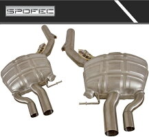 【M's】ROLLSROYCEレイス(2013.4y-)6.6NOVITEC製SPOFECエキゾーストマフラー(FC無)//ロールスロイスWraithノビテック製(No:R111111)エ受注ノヴィ高品質新品
