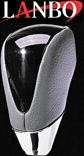 【M's】トヨタ ノア/ヴォクシー 70系 ZRR70/75(2007y-2014y)LANBO製 シフトノブ Aタイプ (ピアノブラック)／／社外品 ランボ TOYOTA NOAH VOXY 70ノア 70ヴォクシー ノア70 ヴォクシー70 ボクシー70