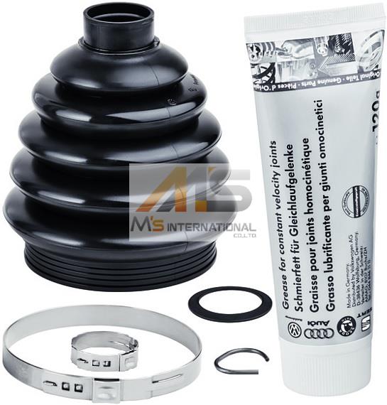 【M's】VW ニュービートル(9C/1Y/1C)・アウディ TT TTS(8N) 純正品 フロント インナー ドライブシャフトブーツキット 1個 8N0-498-201B 8N0498201B