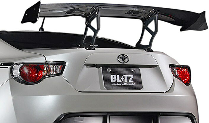 【M's】トヨタ 86 ZN6 FA20 (12/04-)BLITZ AERO SPEED GTウイング／／カーボン CFRP ブリッツ エアロスピード R-Concept エアロ パーツ エアロパーツ TOYOTA ハチロク 社外品 未塗装 受注生産品 60157