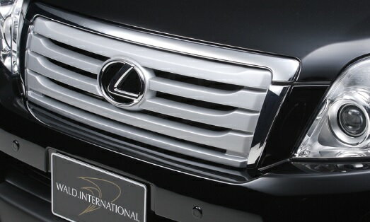 【M's】トヨタ ランドクルーザー プラド GRJ150W（2009y-2013y）WALD SPORTS LINE フロントグリル／／ランクル 150 ヴァルド バルド スポーツライン エアロ パーツ ラジエターグリル LAND CRUISER PRADO 未塗装 受注生産品