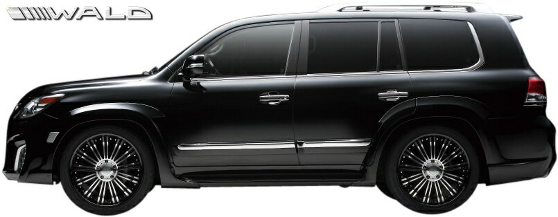 レクサス LX570 URJ200 (2012y-2015y）WALD Black Bison オーバーフェンダー 6PS LEXUS LX ヴァルド バルド ブラックバイソン エアロ パーツ エアロキット ワイドフェンダー 未塗装 受注生産品