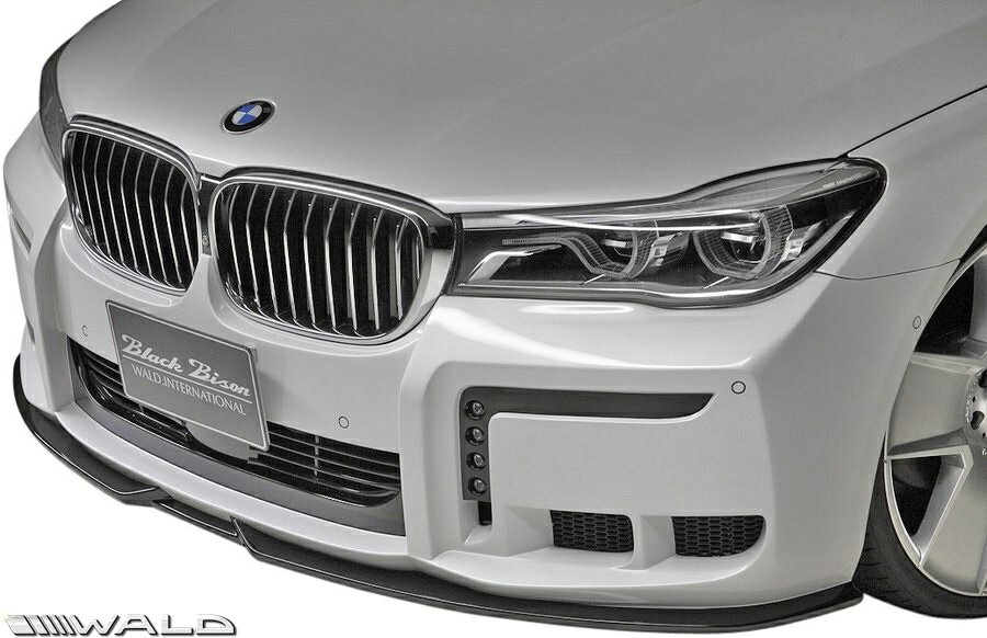 【M's】G12 BMW 7シリーズ（2015y-）WALD Black Bison フロントバンパースポイラー／／FRP製 ヴァルド バルド エアロ パーツ バンパー 未塗装 受注生産品