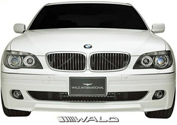 【M's】E65 E66 BMW 7シリーズ 後期用（2005y-2009y）WALD SPORTS LINE ハーフタイプ フロントスポイラ..