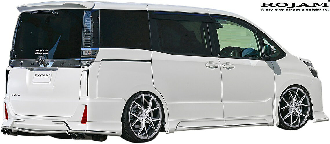 【M's】トヨタ ヴォクシー 80系 後期 ZSグレード (2017/7-) ROJAM IRT エアロ 3点キット(F+S+R)／／ロジャム FRP ボクシー VOXY ZRR80W 80 85 80ヴォクシー ヴォクシー80 80ボクシー ボクシー80 アイアールティー フルエアロ エアロキット エアロセット 未塗装 受注生産品