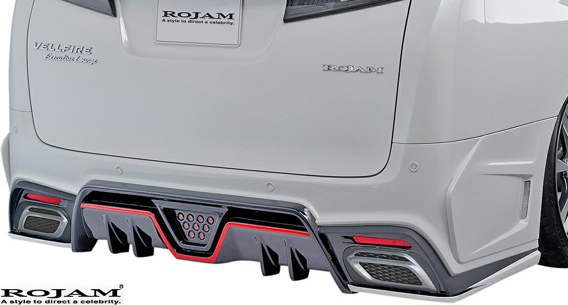 【M's】トヨタ ヴェルファイア 30系 前期 (2015/1-2017/12) ROJAM IRT GENIK フィニッシャー アタッチメント FRP ロジャム アイアールティー ジェニック エアロ TOYOTA VELLFIRE ベルファイア ヴェルファイア30 30ヴェルファイア 30ベルファイア 未塗装 22-fa-ve30