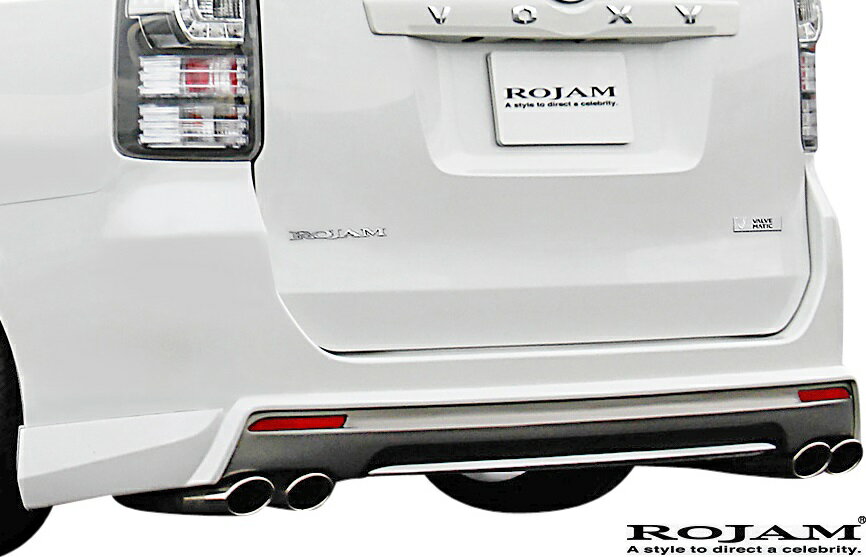 【M's】トヨタ ヴォクシー 70系 後期 (2010/5-2013/12) ROJAM IRT リアリップスポイラー Ver.2 Z ZS ZRR70W FRP ロジャム リヤ エアロ リアスカート TOYOTA VOXY 70ヴォクシー ヴォクシー70 ボクシー 70ボクシー ボクシー70 70後期 後期70 21-rs-vn702