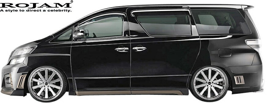 【M's】トヨタ ヴェルファイア 20系 後期 (2011/11-2014/12) ROJAM IRT GENIK リアバンパースポイラー Ver.1 FRP ロジャム ジェニック エアロ TOYOTA VELLFIRE エアロキット リアスカート リア Z ZR Z-G X V ベルファイア 20ベルファイア 22-rb-va201 未塗装