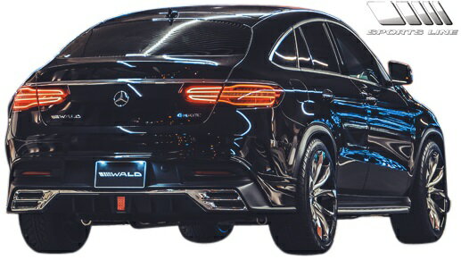 【M's】C292 ベンツ GLEクーペ スポーツ(2016y-)WALD Sports Line リアスカート／／FRP 正規品 ヴァルド バルド スポーツライン W292 GLEシリーズ GLE350d エアロ バンパー リヤスカート リアバンパー