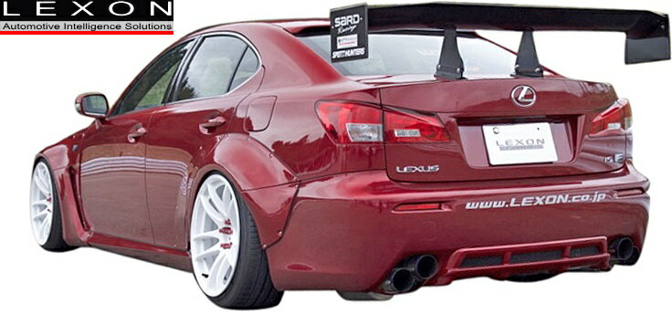 【M's】LEXUS IS-F (2007/12-) LEXON feat.Rocket Bunny #1 リアアンダーディフューザー／／FRP製 LEXUS 20 GSE20 レクソン ロケットバニー エアロ エアロパーツ レクサスIS 20IS IS20 ISF レクソンIS リアディフューザー ディフューザー IS 社外品 未塗装 ※要適合確認