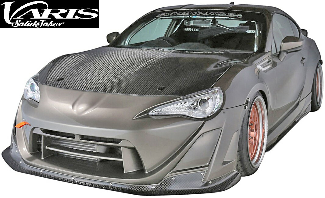 【M's】トヨタ 86 (ZN6) VARIS Solid Joker エアロ 3点キット (F+S+R)／／HA-T004 FRP 12K-CARBON バリス ソリッドジョーカー エアロ ハチロク フルエアロ エアロキット エアロパーツ フルキット