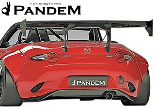 【M's】マツダ ロードスター MX-5 ND (2015y-)PANDEM GTウイング FRP製 未塗装 NDロードスター TRA京都 エアロ パンデム ロケットバニー ロケバニ ウイング MAZDA ROAD STAR ND5RC