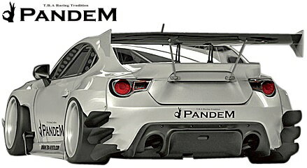 【M's】トヨタ 86/スバル BRZ (ZN6/ZC6) PANDEM リアディフューザー Ver.3 FRP製 ハチロク TRA京都 パンデム エアロ エアロパーツ エアロキット リヤディフューザー ディフューザー TOYOTA SUBARU