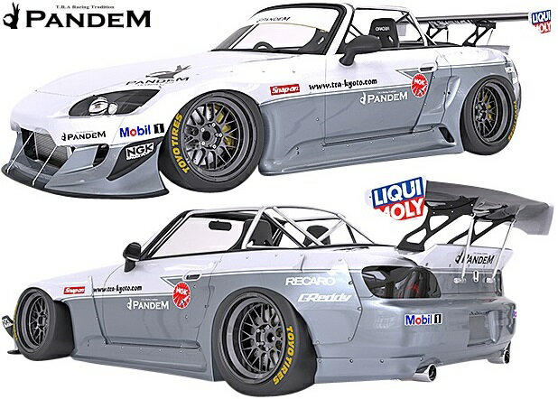 M'sۥۥ S2000 AP1/AP2 (1999y-2009y) PANDEM 磻ɥܥǥå 4FRP HONDA TRA ѥǥ åȥХˡ Х  磻ɥե Сե ե륭å ե륨 å å Wide body kit