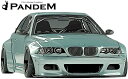 【M 039 s】E46 BMW M3 クーペ (2000y-2006y) PANDEM フロントリップスポイラー リップソテー 2点セット／／3シリーズ FRP製 TRA京都 パンデム エアロ ロケットバニー ロケバニ フロントスポイラー