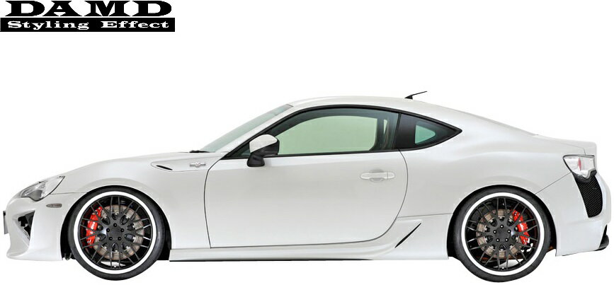【M's】トヨタ 86 ZN6 (2012.3-) DAMD LFT-86 サイドスカート 左右 FRP製 TOYOTA ハチロク DBA-ZN6 ダムド スタイリングエフェクト エアロ サイドステップ サイドエアロ