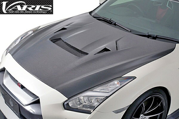 【M's】日産 R35 GT-R (2017-) VARIS 18Ver. クーリングボンネットフード 17モデル GTR CARBON カーボン バリス エアロ エアロパーツ ボンネット ニッサン NISSAN スカイライン マイナーチェンジ後 マイチェン 後期 VBNI-121 VBNI121