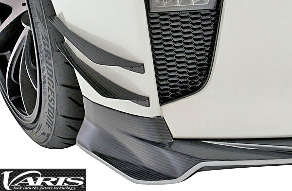 【M's】日産 R35 GT-R (2017-) VARIS 18Ver. ノーマルバンパー用 カナード 左右 17モデル GTR CARBON カーボン バリス エアロ フロントカナード エアロパーツ ニッサン NISSAN スカイライン マイナーチェンジ後 マイチェン 後期 VANI-235 VANI235