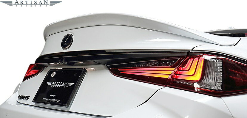 【M's】レクサス ES 300h/350 (2018.10-) ARTISAN SPIRITS トランクスポイラー FRP LEXUS AXZH10 エアロ アーティシャンスピリッツ アーティシャン スピリッツ アーテシャン Sports Line BLACK LABEL トランクウイング ウイング