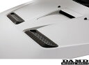 【M's】三菱 ランサーエボリューションX CBA-CZ4A (2007.10-) DAMD ボンネットダクト CARBON製 カーボン ダムド エアロ 部品 ...