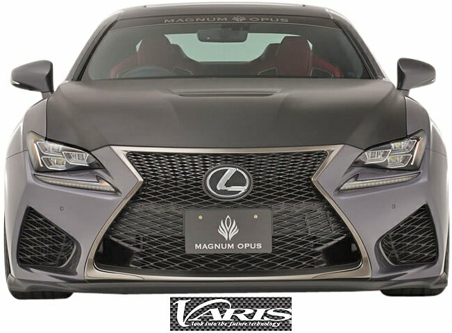 【M's】レクサス RC-F USC10 (前期) VARIS フロントスポイラー バリス カーボン CARBON エアロ フロントバンパースポイラー LEXUS RC F VALE-001C VALE001C
