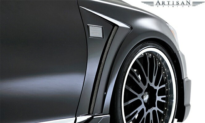 【M's】レクサス 40系 LS F-SPORT 後期 (2012.10-) ARTISAN SPIRITS BLACK LABEL スポーツフェンダーキット／／FRP アーティシャンスピリッツ アーティシャン アーテシャン フェンダー LEXUS 40LS LS40 LS40後期　40LS後期 Fスポーツ
