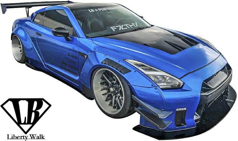 ��M's������ R35 GT-R (LB-WORKS) ����ץ꡼�ȥܥǥ����å� Type2 (9��)����FRP Liberty Walk ��Хƥ����������� ��Хƥ��������� ��Хƥ��� ��Хƥ� LB ������ �ե륭�å� �ե륨���� ���������å� ���������å� NISSAN �˥å��� �������饤�� GTR