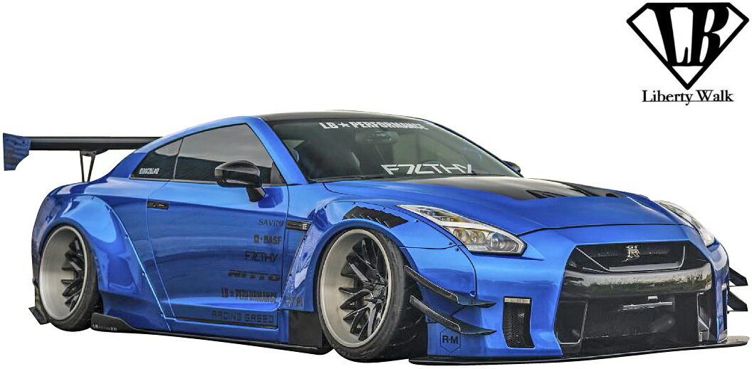 ��M's������ R35 GT-R (LB-WORKS) �ܥ�ͥåȥա��ɡ���FRP�� Liberty Walk ��Хƥ����������� ��Хƥ��������� ��Хƥ��� ��Хƥ� LB ������ NISSAN �˥å��� �������饤�� GTR ������󥰥ܥ�ͥå� �������ܥ�ͥå�