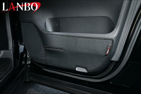 Steering - 【M's】 トヨタ 40 アルファード LANBO ドアキックガード フロントドア用 LA-KGD0008 ランボ 内張 傷 汚れ 防止 運転席 助手席 ドア パーツ 社外品 内装 部品 カスタム ドレスアップ アクセサリー TOYOTA ALPHARD 40系