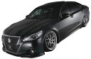 【M 039 s】クラウン アスリート 210 前期（H24.12-H27.9）AIMGAIN 純VIP SPORT フロント リップ スポイラー エアロ トヨタ TOYOTA CROWN ATHLETE 210 エイムゲイン FRONT LIP SPOILER フロントアンダースポイラー