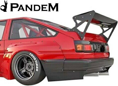 【M's】トヨタ AE86 スプリンタートレノ 後期 PANDEM リアフェンダー 左右／／ハチロク パンデム FRP製 エアロ ワイドフェンダー オーバーフェンダー リヤフェンダー カスタム TOYOTA SPRINTER TRUENO 86 トレノ ロケットバニー ロケバニ 峠 ドリフト