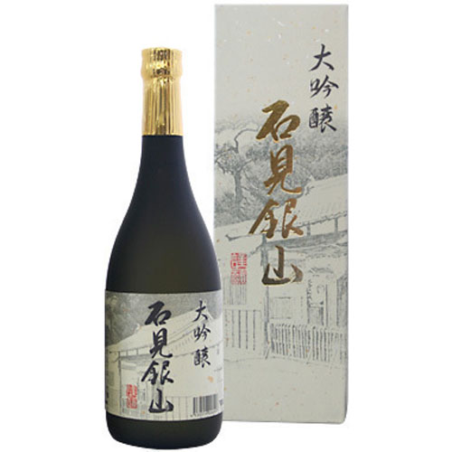 【送料込み】一宮酒造 島根の日本酒 大吟醸 石見銀山（箱入り）720ml