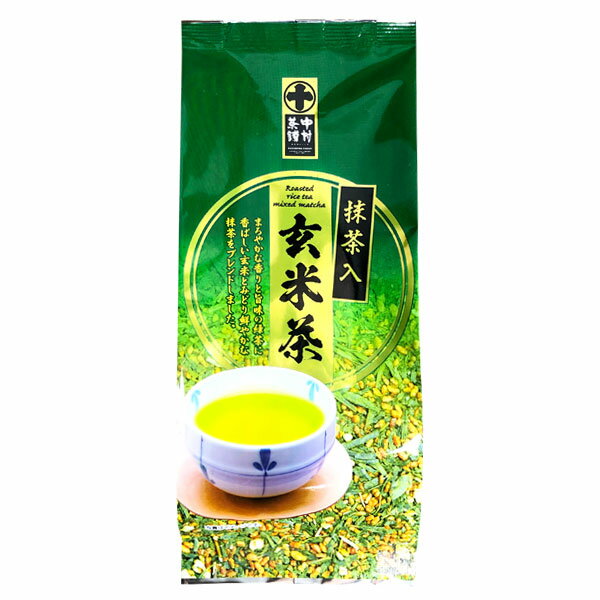 中村茶舗 抹茶入り玄米茶 130g ×10本